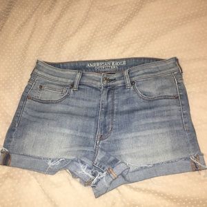 American Eagle Denim Shorts Size 12